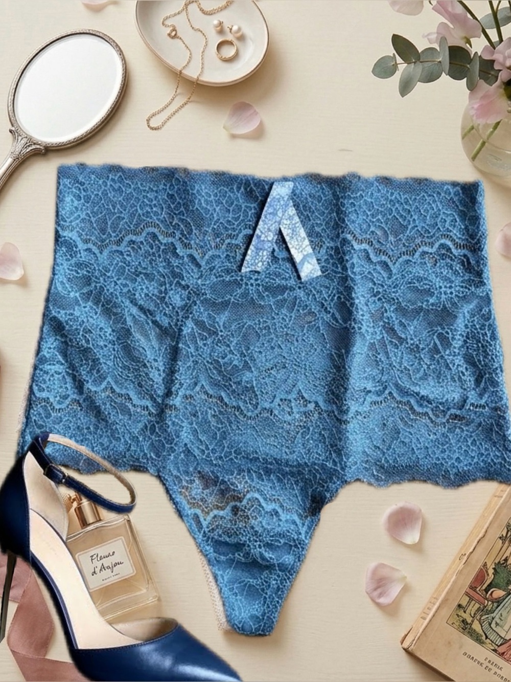 Victoria’s Secret HighWaist Corded Thong Panty NWT